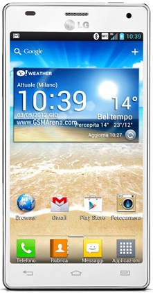 Смартфон LG Optimus 4X HD P880 White - Шахты
