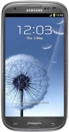 Смартфон Samsung Galaxy S3 GT-I9300 16Gb Titanium grey - Шахты